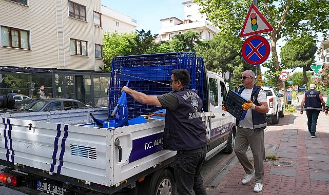 Maltepe Belediyesi zabıta ekipleri işgallere karşı sahada
