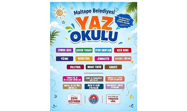 Maltepe Belediyesi’nin ‘Yaz Okulu’ Kayıtları Başladı