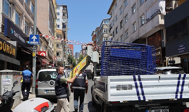 Maltepe’de ortak yaşam alanlarına ve halk sağlığına sıkı takip