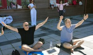 Maltepe’de yoga için buluştular