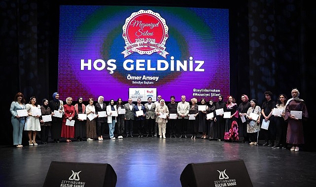 Mezuniyet Sergisi Açılışı ve Mezuniyet Şöleni Zeytinburnu Kültür Sanat’ta Gerçekleşti