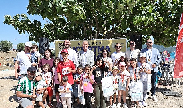 Nilüfer’de gökyüzü uçurtmalarla renklendi