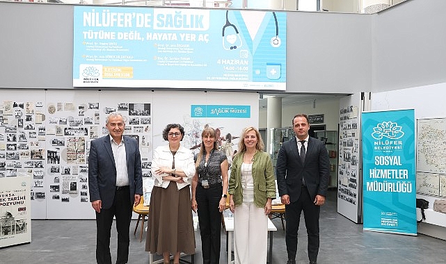 Nilüfer’de “Tütüne Değil, Hayata Yer Aç” söyleşisi