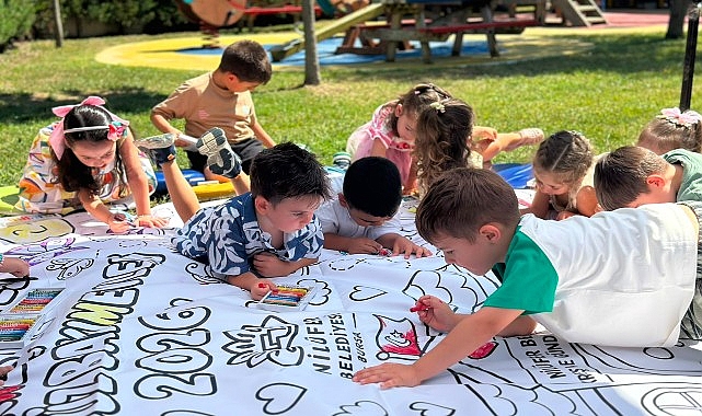Nilüferli miniklerde karne heyecanı