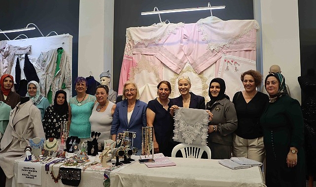 ‘Öğrenen ve Üreten Aileler’in emeği sergiyle taçlandı
