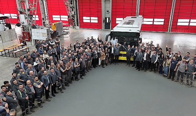 Otokar Üretimi İlk Mercedes-Benz Conecto Otobüs Banttan İndi