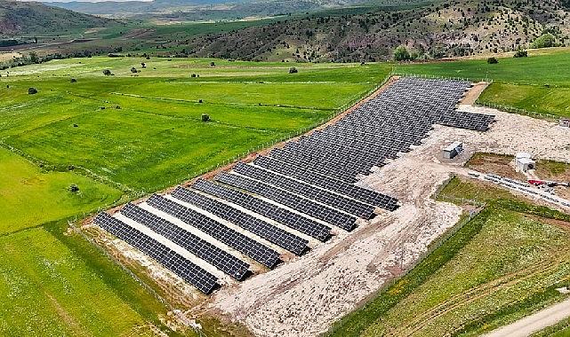 Özbelsan Güneş Enerji Santrali hizmete açıldı