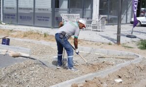 Park ve Bahçeler Müdürlüğü’nden İlçe Genelinde Yoğun Çalışma