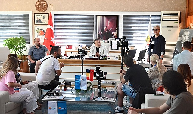 Romanyalı gazeteciler Kemer’de