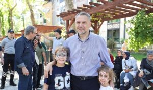Sabri Akpınar Parkı yeni yüzüyle göz kamaştırıyor