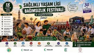 Sağlıklı Yaşam Ligi Projesi “İzmir Yeşilay Bağımsızlık Festivali” ile Taçlanıyor