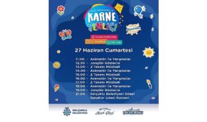 Selçuklu’da Hafta Sonu Karne Şenliği ile Geçecek