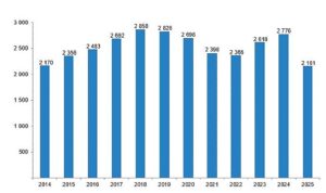 Sinema ve Gösteri Sanatları İstatistikleri, 2025