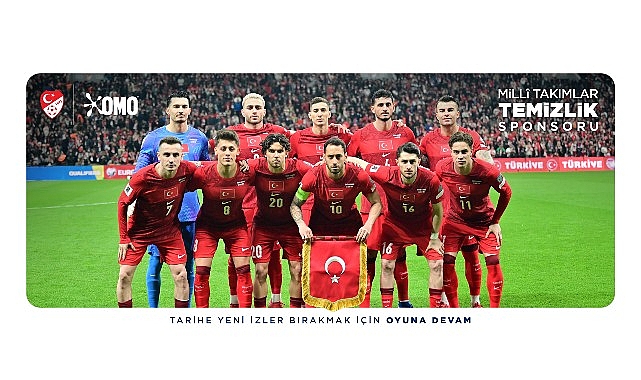 TFF Millî Takımlar Temizlik Sponsoru OMO Oldu