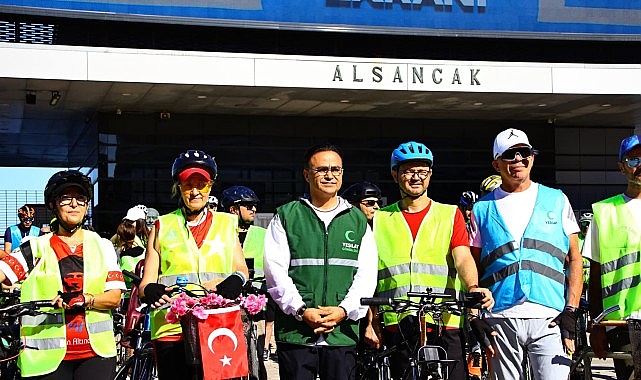 Türkiye Genelinde Eş Zamanlı ‘‘Geleneksel Yeşilay Bisiklet Turu’’ Gerçekleştirildi