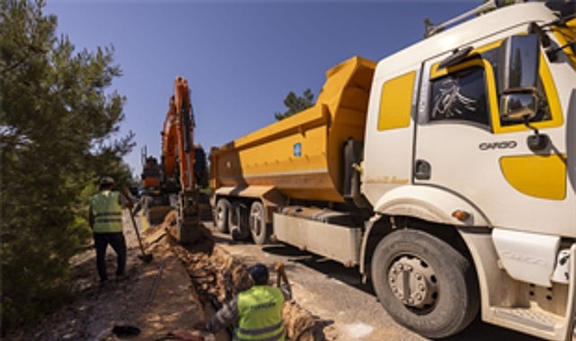 Urla’ya 40 kilometrelik içme suyu hattı
