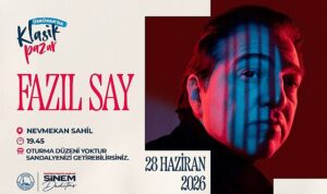 Üsküdar’ın Ödüllü Klasik Pazar Konserleri Fazıl Say ile Yeni Sezona Merhaba Diyor