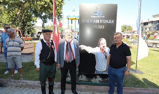 Volkan Konak’ın adı Edremit’te yaşatılıyor