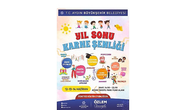 Yıl Sonu Karne Şenliği Başlıyor