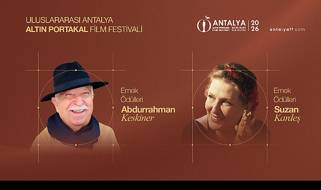 Altın Portakal’da Sinema Emek Ödülleri Abdurrahman Keskiner ve Suzan Kardeş’e Verilecek!
