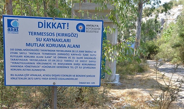 ASAT’tan Kırkgöz su kaynaklarına kararlı koruma