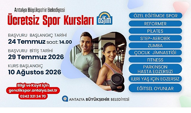 ASFİM’de yeni sezon kayıtları başladı