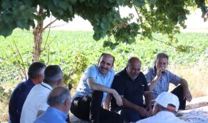 Başkan Altay Altınekin’de Hasat Yaptı