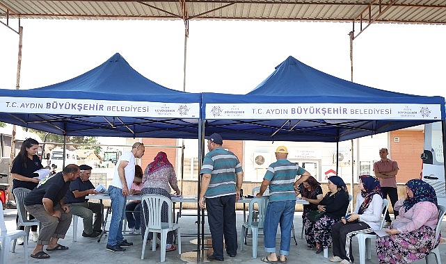 Başkan Çerçioğlu Aydın’ın Dört Bir Yanında Ağız ve Diş Sağlığı Hizmetlerini Vatandaşlara Ulaştırıyor
