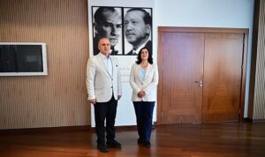 Başkan Çerçioğlu’na İncirliova Belediye Başkanı Aytekin Kaya’dan Ziyaret