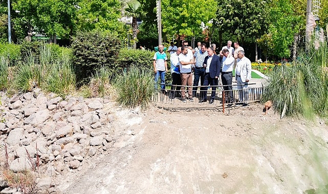 Başkan Dutlulu Atatürk Kent Parkı’ndaki Dönüşümü Yerinde İnceledi