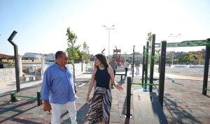 Başkan Lâl Denizli, park ve bahçeler çalışmalarını yerinde inceledi