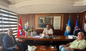 Başkan Topaloğlu’ndan Özdemir’e hayırlı olsun ziyareti