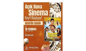 Bayraklı’da Açık Hava Sinema Günleri Başlıyor
