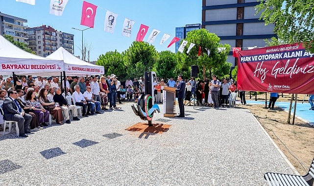 Bayraklı’ya Yeni Park Ve Otopark