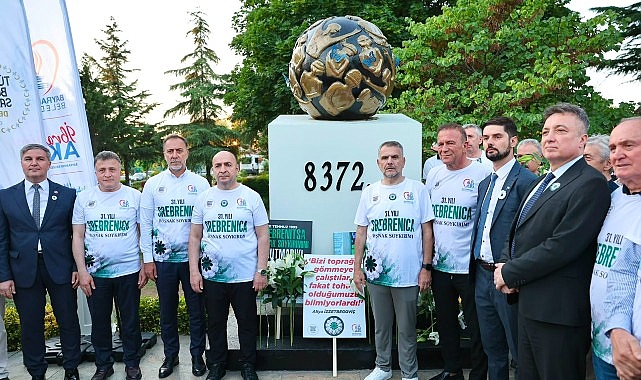 Bayrampaşa’da Srebrenitsa şehitleri için anlamlı yürüyüş