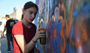 Binlerce genç Gençlik ve Graffiti Festivali’nde buluştu