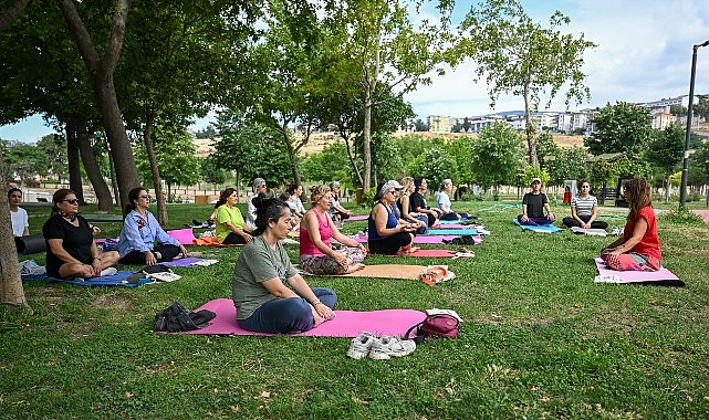Bornova’da kadınlar doğanın kalbinde buluştu