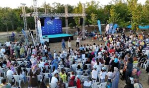 Bu etkinlikte çocuk kahkahaları eksik olmuyor
