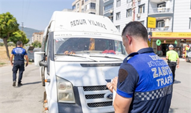 Büyükşehir’den tarım işçisi servislerine sıkı denetim