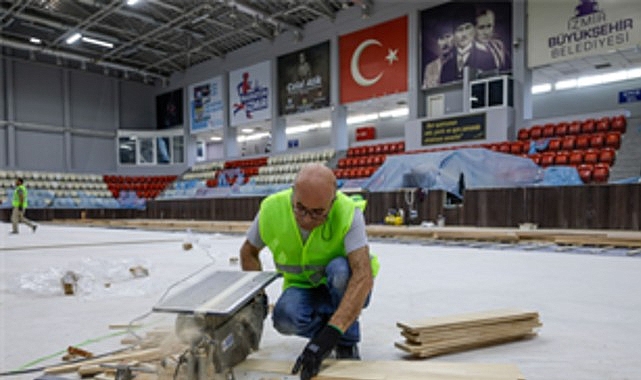 Celal Atik Spor Salonu FIBA standartlarına kavuşuyor