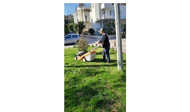 Didim Belediyesi Kent Genelinde Çevre Bakım Çalışmalarını Sürdürüyor