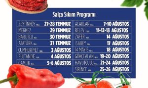 Efes Selçuk’ta kışlık salça hazırlıkları başlıyor