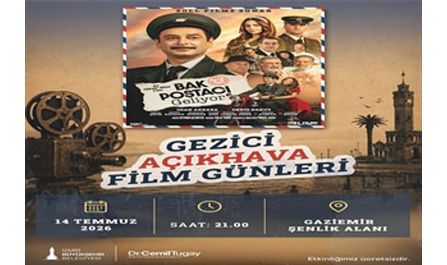 Gezici Açıkhava Film Günleri İzmir’i dolaşıyor