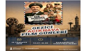 Gezici Açıkhava Film Günleri Karabağlar’da başlıyor