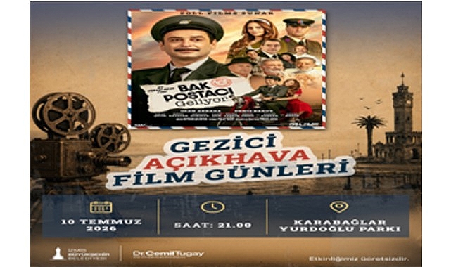 Gezici Açıkhava Film Günleri Karabağlar’da başlıyor