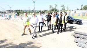 Hayri Baraçlı, Gebze’deki stratejik projeleri yerinde inceledi