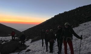 İnegöl Belediyespor Dağcıları 15 Temmuz İçin Erciyes’e Tırmandı