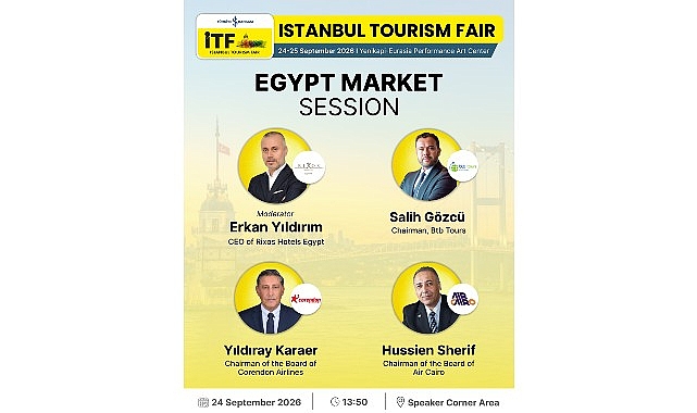 İstanbul Turizm Fuarı’nda Mısır Turizm Pazarı Masaya Yatırılacak