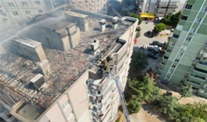 İtfaiyenin hızlı müdahalesi hayat kurtardı