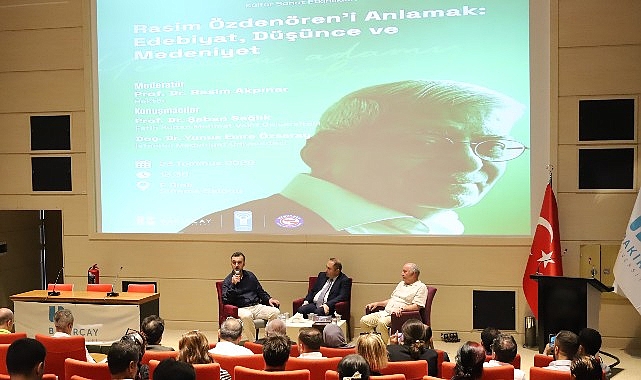 İzmir Bakırçay Üniversitesinde Rasim Özdenören Vefatının Yıl Dönümünde Anıldı